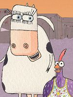 poster de La vache qui a failli rater Noël