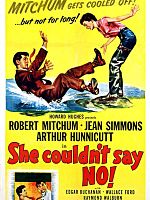 poster de She Couldn't Say No
