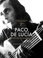 poster de Paco de Lucía, légende du flamenco