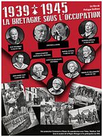 poster de 39-45 La Bretagne sous l’occupation