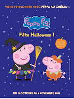 poster de Peppa Pig fête Halloween