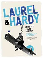 poster de Laurel et Hardy Premiers coups de génie