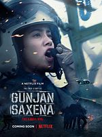 poster de Gunjan Saxena : Une pilote en guerre