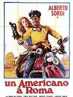 poster de Un americano a Roma