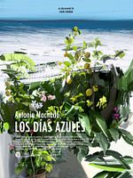 poster de Antonio Machado: Los días azules