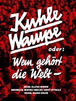 poster de Kuhle Wampe oder Wem gehört die Welt?