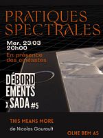 poster de Ciné-club Débordements : Pratiques spectrales