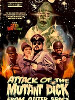 poster de El Ataque del Pene Mutante del Espacio