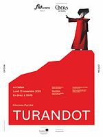 poster de Turandot (Opéra de Paris)