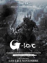 Affiche de Godzilla Minus One / Minus Color, film à voir en streaming sur Pygargue