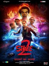 Affiche de Stree 2, film à voir en streaming sur Pygargue