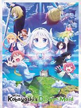 Affiche de Miss Kobayashi's Dragon Maid : une dragonne en manque d'amour, film à voir en streaming sur Pygargue