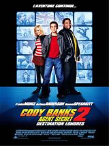 Affiche de Cody Banks agent secret 2 destination Londres, film à voir en streaming sur Pygargue