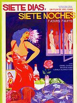 Affiche de Siete dias, siete noches (7 jours, 7 nuits), film à voir en streaming sur Pygargue