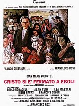 Affiche de Le Christ s'est arrêté à Eboli, film à voir en streaming sur Pygargue