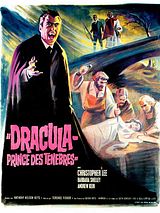 Affiche de Dracula, prince des ténèbres, film à voir en streaming sur Pygargue