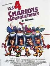 Affiche de Les Quatre Charlots mousquetaires, film à voir en streaming sur Pygargue