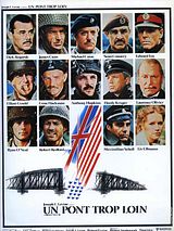 Affiche de Un Pont trop loin, film à voir en streaming sur Pygargue