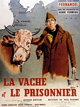 Affiche de La Vache et le prisonnier, film à voir en streaming sur Pygargue