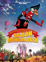 Affiche de Les Fabuleuses aventures du légendaire baron de Munchausen, film à voir en streaming sur Pygargue