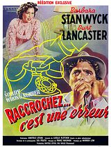 Affiche de Raccrochez, c'est une erreur!, film à voir en streaming sur Pygargue