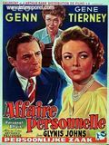 Affiche de Affaire personnelle, film à voir en streaming sur Pygargue