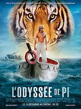 Affiche de L'Odyssée de Pi, film à voir en streaming sur Pygargue
