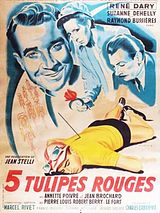 Affiche de Cinq tulipes rouges, film à voir en streaming sur Pygargue