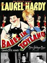 Affiche de Laurel et Hardy : La marche des soldats de bois, film à voir en streaming sur Pygargue