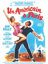 Affiche de Un Américain à Paris, film à voir en streaming sur Pygargue