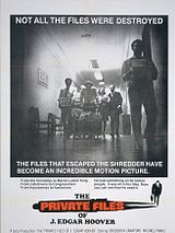 Affiche de The Private Files of J. Edgar Hoover, film à voir en streaming sur Pygargue