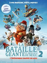 Affiche de La Bataille géante de boules de neige 2, l'incroyable course de luge, film à voir en streaming sur Pygargue