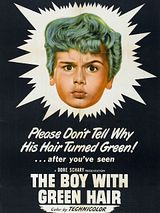 Affiche de Le Garçon aux cheveux verts, film à voir en streaming sur Pygargue