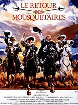 Affiche de Le Retour des mousquetaires, film à voir en streaming sur Pygargue