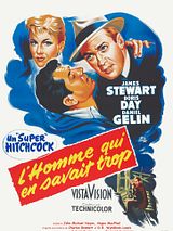 Affiche de L'Homme qui en savait trop, film à voir en streaming sur Pygargue