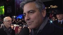 George Clooney et ses "Monuments Men" sur le tapis rouge parisien