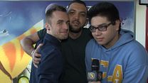 image de Squeezie, Jhon Rachid et Kevin Tran dans l'univers de "Ratchet & Clank"