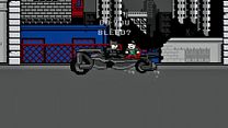 image de Batman v Superman façon jeu vidéo 8 bits