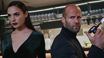 image de Jason Statham et Gal Gadot mettent le feu dans une publicité