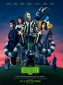 Affiche de Beetlejuice Beetlejuice, film à voir en streaming sur Pygargue