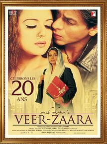 Affiche de Veer-Zaara, film à voir en streaming sur Pygargue