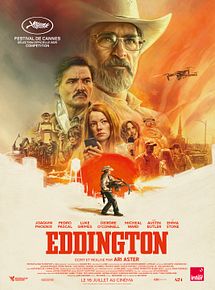 Affiche de Eddington, film à voir en streaming sur Pygargue