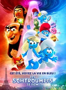 Affiche de Les Schtroumpfs - Le film, film à voir en streaming sur Pygargue