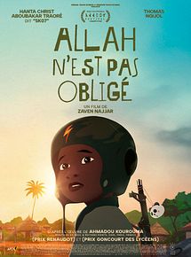 Affiche de Allah n'est pas obligé, film à voir en streaming sur Pygargue