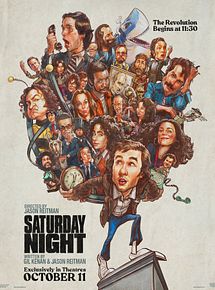 Affiche de Saturday Night, film à voir en streaming sur Pygargue