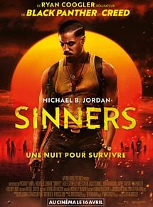 Affiche de Sinners, film à voir en streaming sur Pygargue