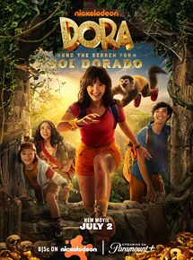 Affiche de Dora : à la recherche du Sol Dorado, film à voir en streaming sur Pygargue
