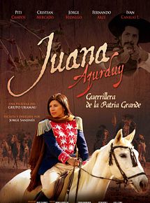 Affiche de Juana Azurduy, guerrière de la Grande Patrie, film à voir en streaming sur Pygargue