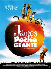 Affiche de James et la pêche géante, film à voir en streaming sur Pygargue