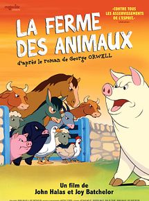 Affiche de La Ferme des animaux, film à voir en streaming sur Pygargue